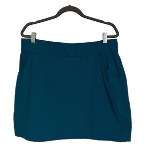 COLUMBIA Teal Women’s Casual Skort - Classic Short Skirt XL